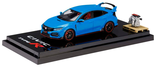 1/64 Honda Civic Type R FK8 2020 Racing Blue Pearl Hobby Japan-Kiichin - The #1 Place for Japanese Goods in Your Hand!