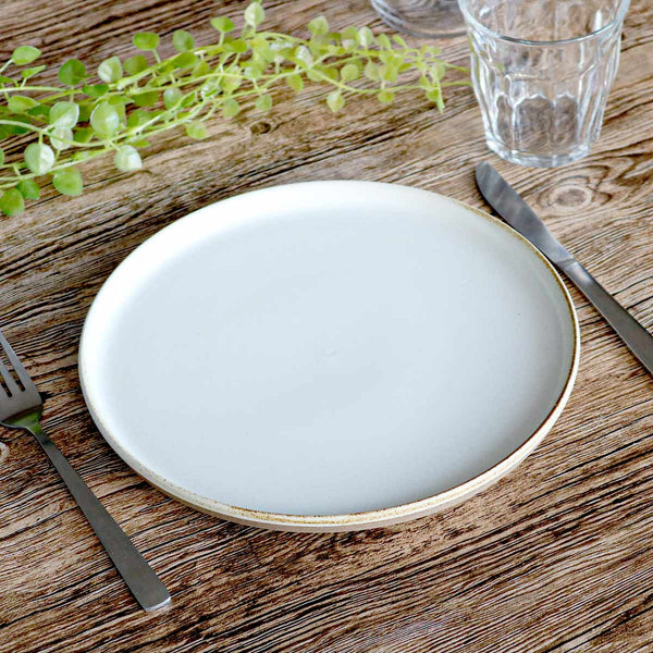 KINTO   Clk-151 250mm Beige Plate Microwave Dishwasher Safe 29542