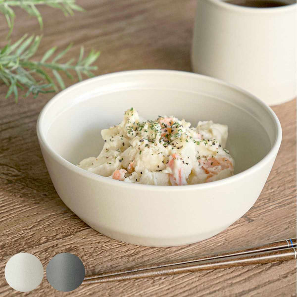 KINTO   Fog Bowl 145mm Ash White Microwave Dishwasher Safe Model 26355