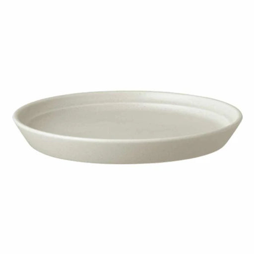 KINTO Fog Plate 160mm Ash White Microwave Dishwasher Safe Durable 26360