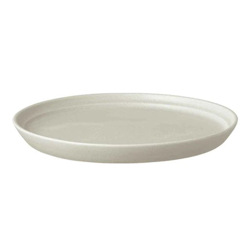 KINTO Fog Plate 200mm Ash White Microwave & Dishwasher Safe 26365