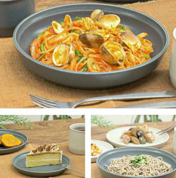 KINTO   Fog 250Mm Plate Dark Gray Microwave Dishwasher Safe 26485