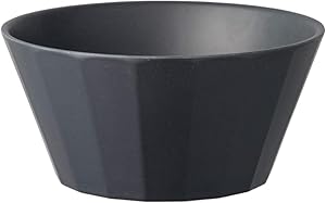 KINTO Alfresco 160mm Black Outdoor Bowl Dishwasher Safe 20725