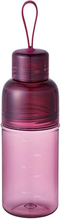 KINTO Workout Bottle 480Ml Magenta Lightweight Dishwasher Safe Water Bottle