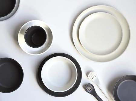 KINTO    Alfresco 160mm Black Outdoor Bowl Dishwasher Safe 20725