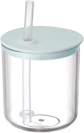 KINTO Bonbo Straw Cup 200ml Blue Gray - Baby Shower Gift Dishwasher Safe