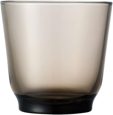 KINTO Glass Hibi Tumbler 220ml Brown - Durable and Stylish Drinkware