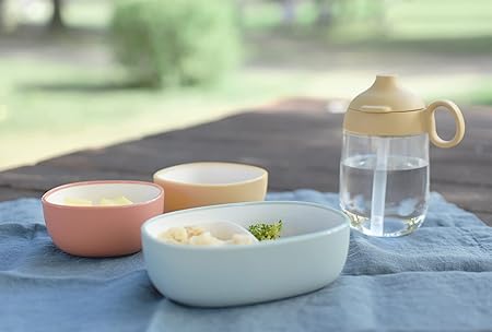 KINTO   Bonbo 300Ml Blue Gray Lunch Bowl for Kids Dishwasher Safe Gift