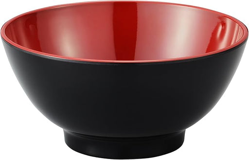 Entec Japan 340ml Bi-Color Melamine Miso Soup Bowl – Elegant Single Serving-Kiichin - The #1 Place for Japanese Goods in Your Hand!