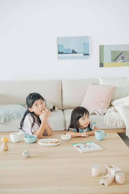 KINTO    Nest Plate Blue 195x145mm 20591 Durable and Stylish Dinnerware