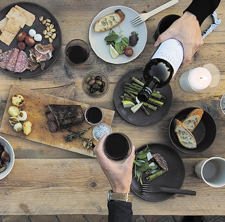 KINTO    Alfresco 250mm Red Plate 20715 Durable Outdoor Dining Dish