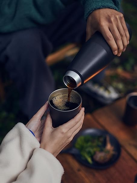 KINTO     Trail Tumbler 580Ml Ash Green Double-Walled Insulated Vacuum Flask