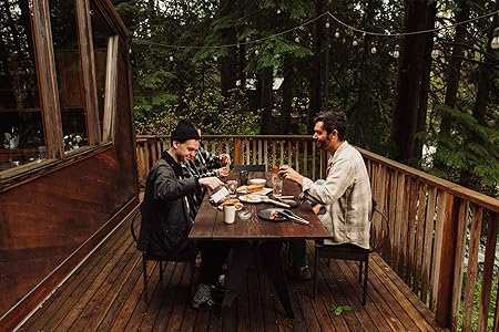 KINTO    Alfresco 250mm Black Plate Dishwasher Safe Outdoor Gift 20716