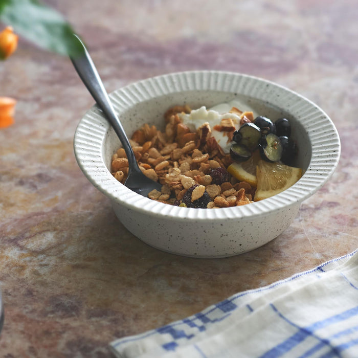 Aito Conti Earthen Texture 14x5cm Stew Bowl Mino Ware Dishwasher Safe Japan