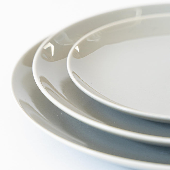 Aito Seisakusho Couleur Grey 16cm Mino Ware Plate Microwave Dishwasher Safe