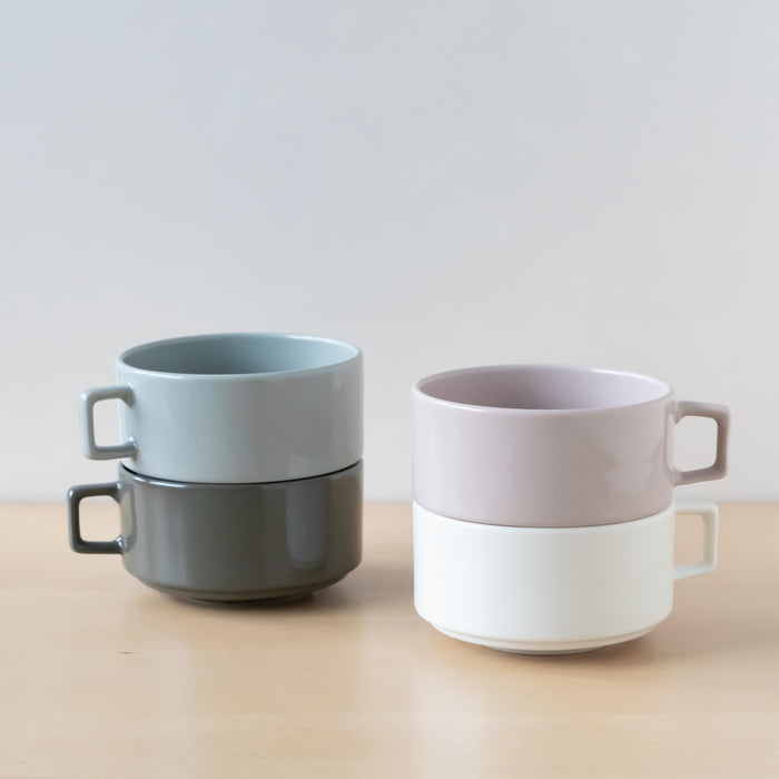 Aito Couleur Soup Cup 270ml Microwave Dishwasher Safe Ivory Mino Ware Japan