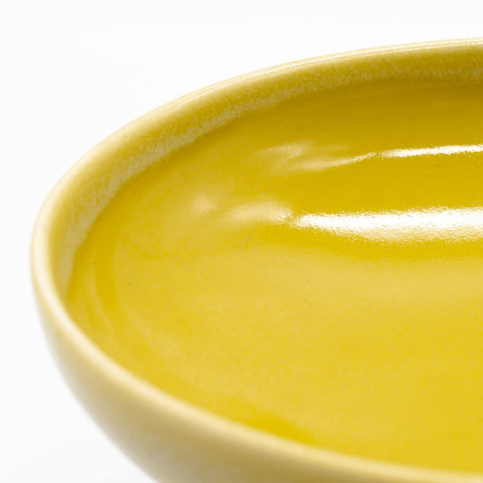 Aito Itsumo Always Yellow Mino Ware Bowl 190ml Dishwasher Microwave Safe