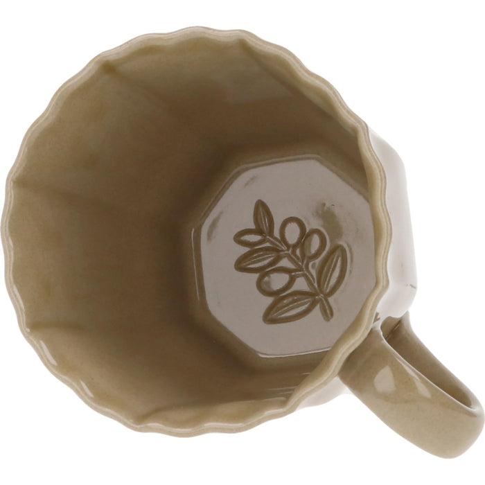 Aito Seisakusho Olive Mug 300ml Yellow Seto Ware Microwave Safe Japan Made