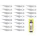 Olfa Professional Art Knife Replacement Blades 20-piece Straight Blade Set Craft Cutter Pen Knife-Kiichin - The #1 Place for Japanese Goods in Your Hand!