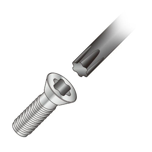 Anex Precision Screwdriver Hexlobe T2 No.87 Tool-Kiichin - The #1 Place for Japanese Goods in Your Hand!