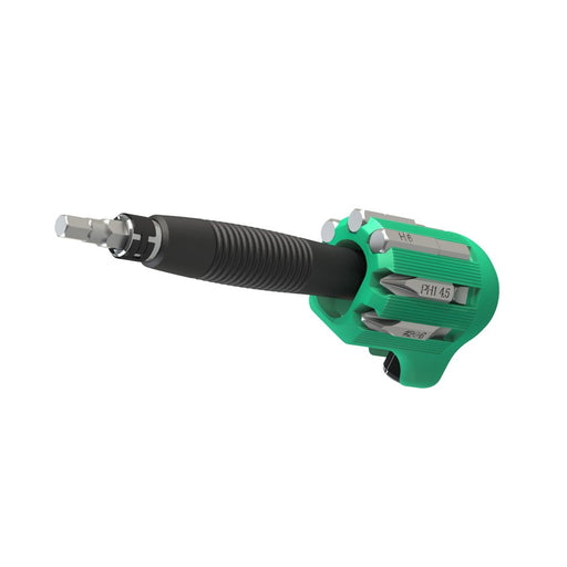 Anex No. 6070-H 7pc Screwdriver Set L-Handle Hexagonal Phillips Flathead Bits-Kiichin - The #1 Place for Japanese Goods in Your Hand!