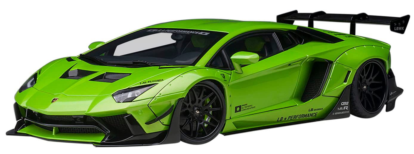 Autoart 1/18 Liberty Walk Lamborghini Aventador 79243 Pearl Green-Kiichin - The #1 Place for Japanese Goods in Your Hand!