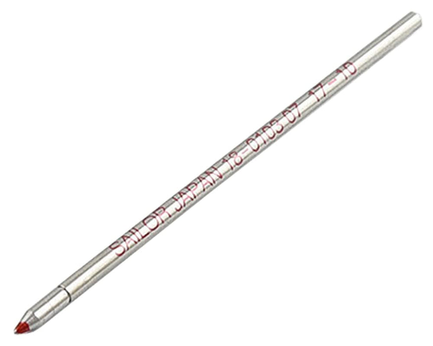 Sailor Fountain Pen Ballpoint Refill 10 Pieces Red 0.7 Model 0104-Kiichin - The #1 Place for Japanese Goods in Your Hand!