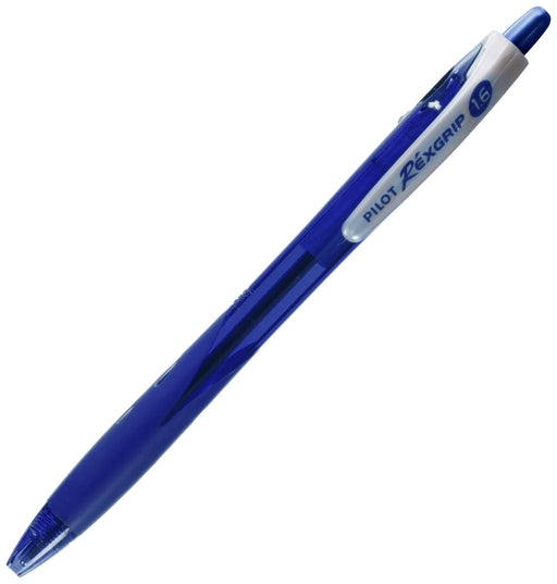 Pilot Rex Grip Blue Ballpoint Pen with 1.2mm Tip - BRG10BLL-Kiichin - The #1 Place for Japanese Goods in Your Hand!
