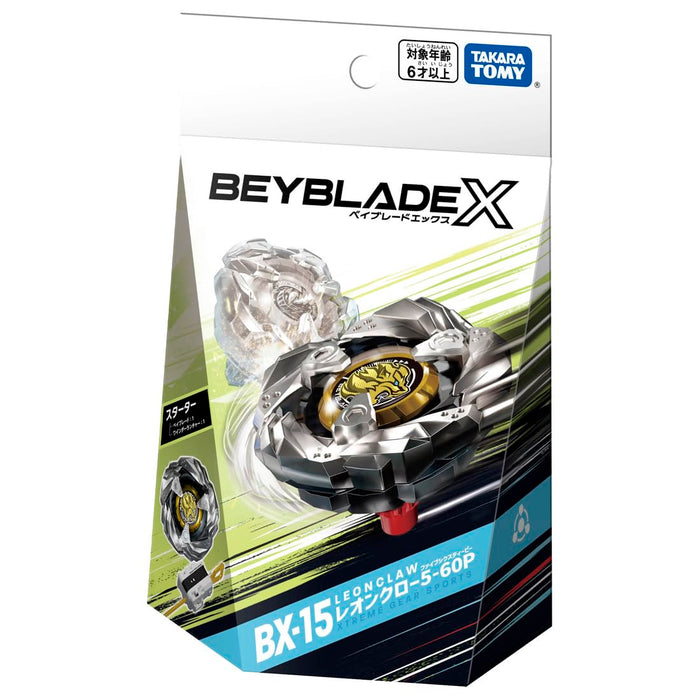 Takara Tomy Beyblade BX-15 Leon Claw 5-60P Starter-Kiichin - The #1 Place for Japanese Goods in Your Hand!