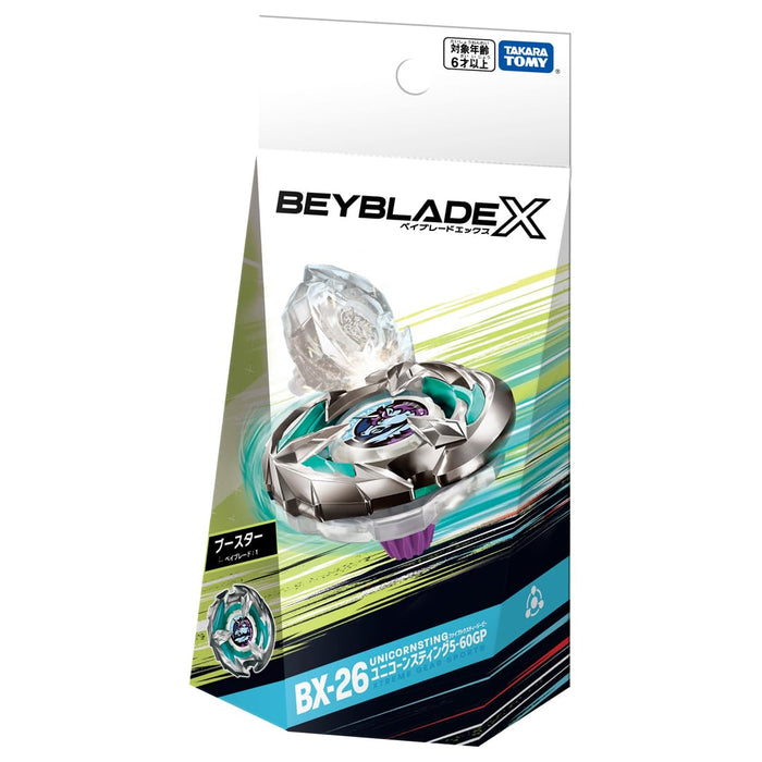 Takara Tomy Beyblade BX-26 Booster Unicorn Sting with Lightweight 5-60Gp-Kiichin - The #1 Place for Japanese Goods in Your Hand!