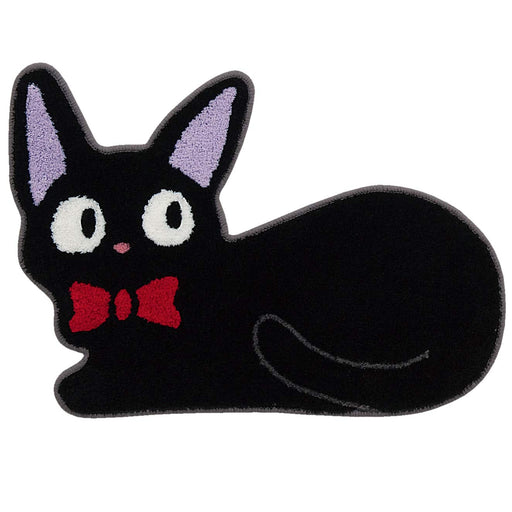 Senko Black Cat Jiji Kiki's Delivery Service 50x70cm Relaxation Interior Rug-Kiichin - The #1 Place for Japanese Goods in Your Hand!