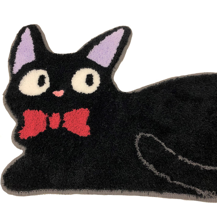 Senko Black Cat Jiji Kiki's Delivery Service 50x70cm Relaxation Interior Rug-Kiichin - The #1 Place for Japanese Goods in Your Hand!