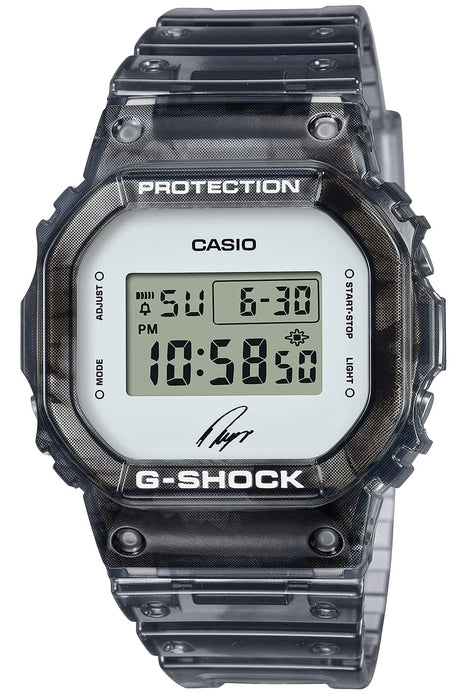 Casio G-Shock Men's Skeleton Black Watch DW-5600RI22-1JR Ryo Ishikawa Signature Model-Kiichin - The #1 Place for Japanese Goods in Your Hand!