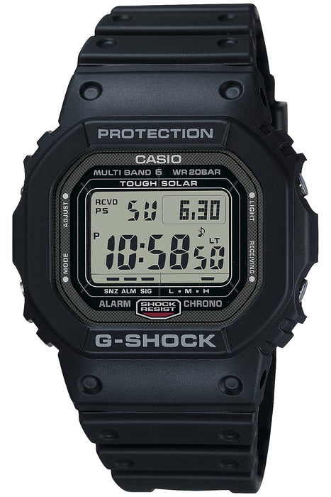 Casio G-Shock GW-5000U-1JF Men's Black Watch - Durable and Stylish-Kiichin - The #1 Place for Japanese Goods in Your Hand!