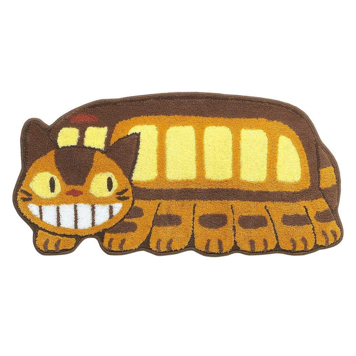 Senko Cat Bus Accent Mat 47x100cm - My Neighbor Totoro Brown/Yellow-Kiichin - The #1 Place for Japanese Goods in Your Hand!