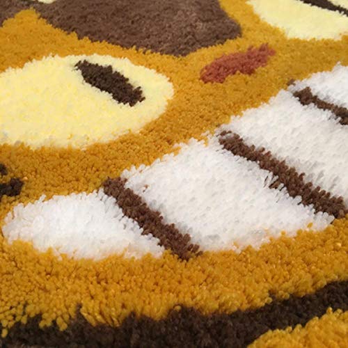 Senko Cat Bus Accent Mat 47x100cm - My Neighbor Totoro Brown/Yellow-Kiichin - The #1 Place for Japanese Goods in Your Hand!