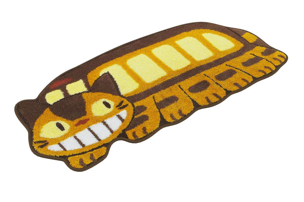 Senko Cat Bus Accent Mat 47x100cm - My Neighbor Totoro Brown/Yellow-Kiichin - The #1 Place for Japanese Goods in Your Hand!