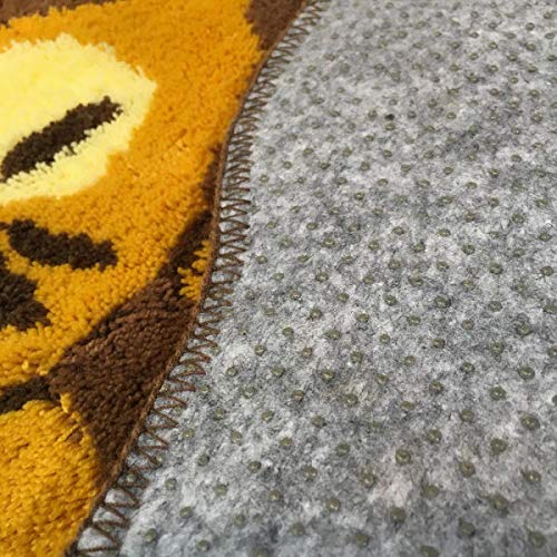 Senko Cat Bus Accent Mat 47x100cm - My Neighbor Totoro Brown/Yellow-Kiichin - The #1 Place for Japanese Goods in Your Hand!