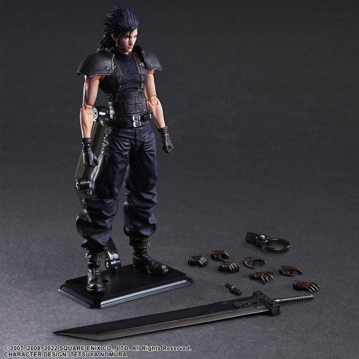 Square Enix Crisis Core FFVII Zack Fair Soldier Play Arts Kai Figure-Kiichin - The #1 Place for Japanese Goods in Your Hand!