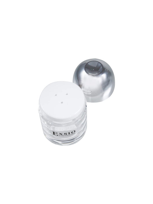 Daiwa Exio Ex-4 Silver Salt and Pepper Shakers Set