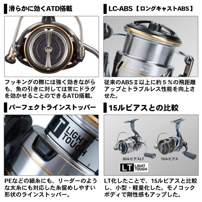 Daiwa 20 Luvias Lt4000-C Spinning Reel 2020 Model Lightweight Fishing-Kiichin - The #1 Place for Japanese Goods in Your Hand!