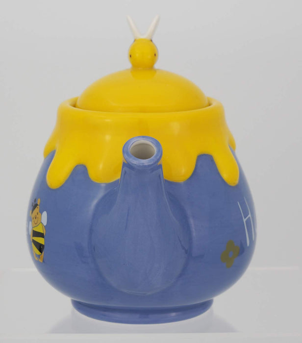 Sun Art Teapot 590ml Disney Winnie The Pooh Honeypot Purple Black Tea Pot-Kiichin - The #1 Place for Japanese Goods in Your Hand!