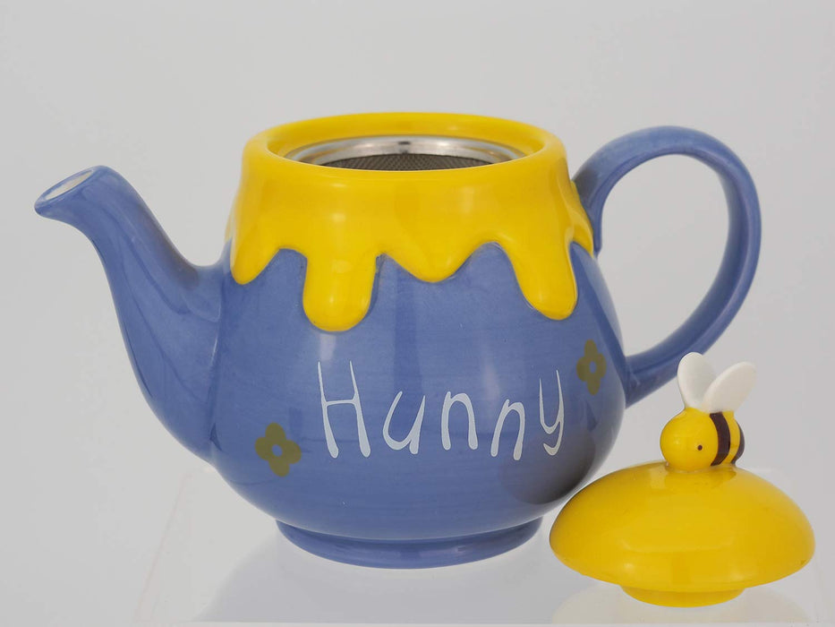 Sun Art Teapot 590ml Disney Winnie The Pooh Honeypot Purple Black Tea Pot-Kiichin - The #1 Place for Japanese Goods in Your Hand!
