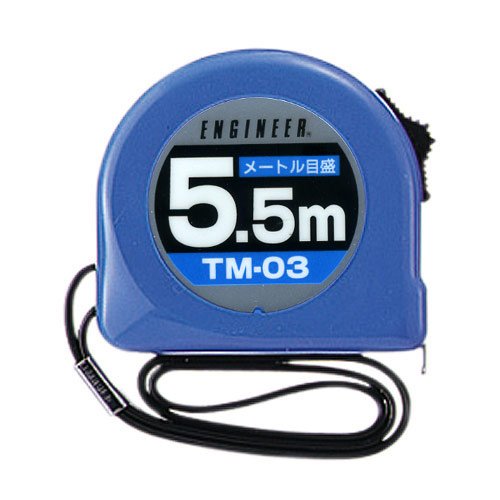 Engineer Brand 5.5M Long 16mm Wide Tape Measure - TM-03 Engineer-Kiichin - The #1 Place for Japanese Goods in Your Hand!