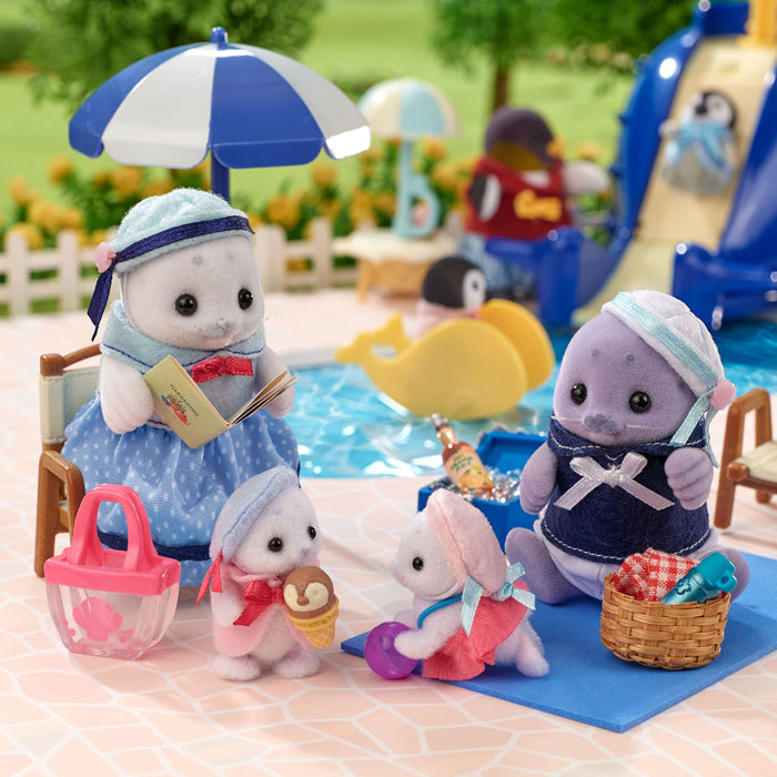 Epoch Sylvanian Families Seal Family Doll St Mark Certified Toy for Ages 3+ Dollhouse Set-Kiichin - The #1 Place for Japanese Goods in Your Hand!