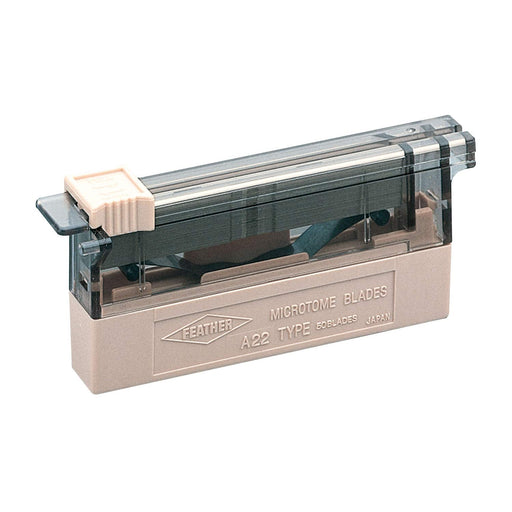 Feather Safety Razor A22 Microtome Blade 50 Pack for Paraffin Blocks & Thin Sections-Kiichin - The #1 Place for Japanese Goods in Your Hand!