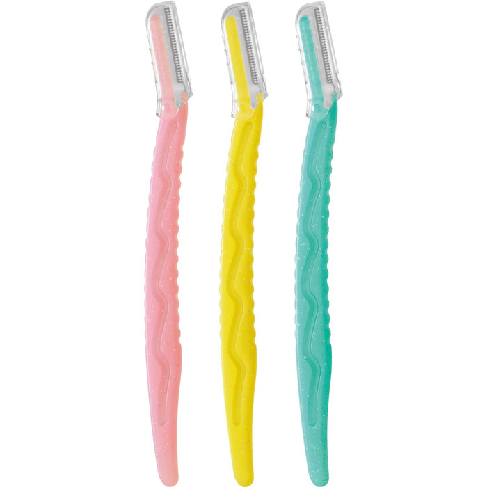 Feather Safety Razor for Sensitive Skin Set of 3 Japanese Eyebrow Razors for Women-Kiichin - The #1 Place for Japanese Goods in Your Hand!