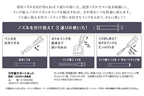 Sailor Fountain Pen 14-1006-000 with High-Quality Support Kit-Kiichin - The #1 Place for Japanese Goods in Your Hand!