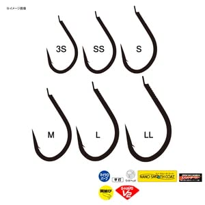 Gamakatsu G-Hv2 Sakuragen Custom Hook Power Play Value Pack 3S 68807 Hooks-Kiichin - The #1 Place for Japanese Goods in Your Hand!