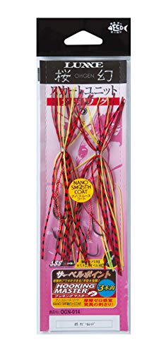 Gamakatsu Sakura Gen Skirt Adult Flag Rig Red Appeal #5-Kiichin - The #1 Place for Japanese Goods in Your Hand!